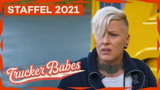 Ärger mit anderen Autofahrern  Jana erzählt vom TruckerAlltag  Trucker Babes  Kabel Eins [upl. by Arika92]