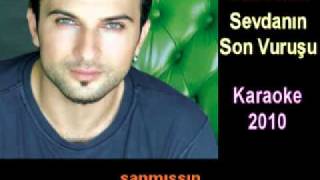 Tarkan  Sevdanın Son Vuruşu karaoke [upl. by Dahsar]