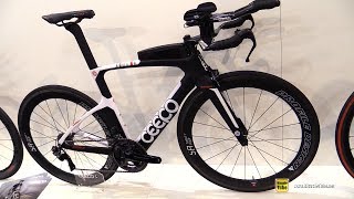 2018 Ceepo Katana Time Trial Bike  Walkaround  2017 Eurobike [upl. by Haig]