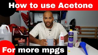 What TO DO when using acetone in your gas tank [upl. by Allets414]