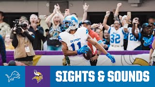 Kalif Raymond micd up  Extended Sights and Sounds Lions at Vikings  2024 NFL Week 7 [upl. by Namyac]