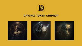 Learn Everything About the DAVINCI Token Airdrops [upl. by Xenophon596]