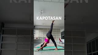 Kapotasana is a challenging backbend practice 💪 [upl. by Nikolaos231]