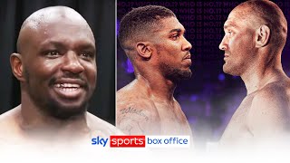 quotIll break Joshuas leg so I can fight Furyquot 😅 Dillian Whyte on his world title shot frustration [upl. by Eibrab]