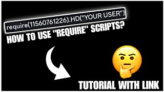 How To Use quotRequirequot Backdoor ServerSided Scripts  Tutorial [upl. by Dominy]