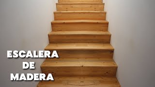 Escalera en Madera [upl. by Susejedesoj]