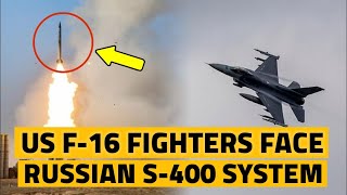 US F16 fighters face Russian S400 system [upl. by Kcam]