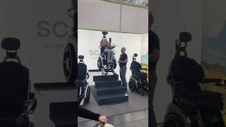 Treppensteigender Rollstuhl Scewo BRO auf der REHACARE 2024 in Düsseldorf 👨‍🦼‍➡️🇩🇪 [upl. by Aneehsor]