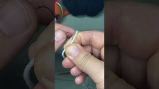 How easy it is to thread a needle handmade craft sewing и [upl. by Igic]