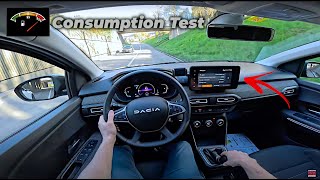 Dacia Jogger 140 Hybrid Fuel Consumption Test [upl. by Dempster]