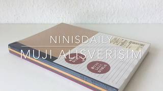 MUJI kırtasiye alışverişim  ninisdaily [upl. by Landers218]