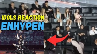 IDOLS REACTION ENHYPEN Golden Disc Awards 2024 GDA [upl. by Iffar]