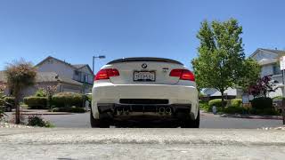 E92 m3 straight piped Cold start [upl. by Illek]