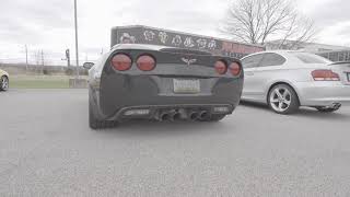 605WHP C6 Z06  Cold Start FlyBy In Car [upl. by Rind]