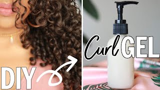 DIY Flaxseed Gel for Curly Hair  How to Make it Last Longer 2 Easy Ways [upl. by Harutak853]