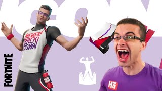 Nick Eh 30 Reacts To Him Getting His Icon Series Skin Ingame [upl. by Marlow]