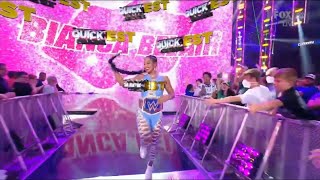 Bianca Belair Entrance  Smackdown August 13 2021 [upl. by Annoel]