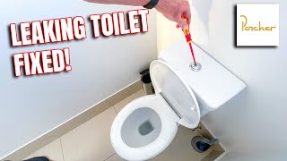 HOW I FIXED THIS PORCHER LEAKING AUSSIE TOILET [upl. by Dickey]