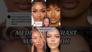 Se maquiller fonction de son contrast version Medium ✨ makeupcontrast makeuptutorial [upl. by Juliano624]