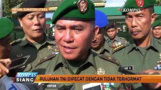 Terlibat Kasus Pidana 21 Anggota TNI Ini Dipecat Tidak Hormat [upl. by Firestone]