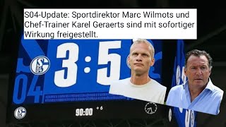 Das Karussell dreht sich wieder weiter auf Schalke🎬Bitte der nächste Trainer 🎬 [upl. by Llebiram]