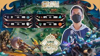 NOBAR  Kejohanan Dunia MLBB M6  Hari 2  Mobile Legends Bang Bang  malaysia [upl. by Harlow]