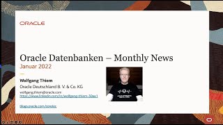 Oracle Datenbanken  Monthly News  Januar 2022 [upl. by Edaj]