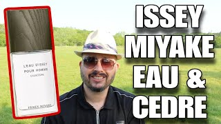 Issey Miyake LEau dIssey pour Homme Eau amp Cèdre fragrancecologne review [upl. by Ttenrag]