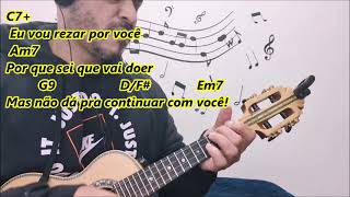 Viver sem ti Thiaguinho Ft Mariana Rios CIFRA ORIGINAL E SIMPLIFICADA [upl. by Akram]