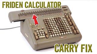 Explaining the Friden Mechanical Calculator while fixing it [upl. by Nnoved]