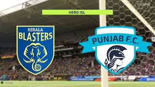 ISL LIVE Kerala Blasters vs Punjab FC Kerala blasters live match today Hero isl2024 [upl. by Adekahs]