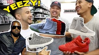 MOST HYPED SNEAKERS BY KANYE WEST [upl. by Fleece]