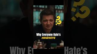 WHY Everyone hates Hawkeye  hawkeye marvel [upl. by Eixel923]