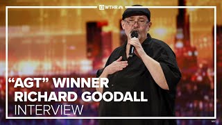 Exclusive interview with Indianas Richard Goodall the singing janitor who won AGT [upl. by Hansel]