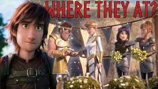 SOLVED Where the allies were in HTTYD 2 amp 3 [upl. by Croft]