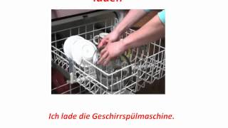 die Hausarbeit Wortschatz  Chores Vocabulary in German  wwwgermanforspaldingorg [upl. by Schou]