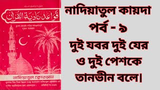 নাদিয়াতুল কুরআন কায়দা পর্ব  ৯ তানভীনের পরিচয় আরাবিক কোরআন শিক্ষা কোর্স Bangla Quran Shikkha [upl. by Shiff810]