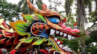 CAP GO MEH SINGKAWANG 2017  Naga 178 Meter ikut pawai tatung [upl. by Lehctim555]