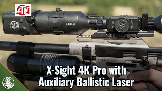 ATN XSight 4K Pro a daynight rifle sight that calculates holdover for you [upl. by Eleon]