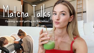 Matcha Talk  Sharing something Ive never shared before  Sanne Vloet [upl. by Horvitz54]