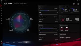 Armoury Crate  Change theme in Asus Armoury Crate software [upl. by Leuqim75]