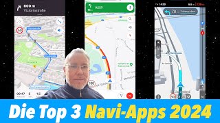 Die 3 besten Navi Apps für euer iPhone 2024 [upl. by Plafker]