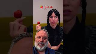 Fakeortega çilek 🍓 yiyor çilek iyidir funny comedy shorts [upl. by Dannon]