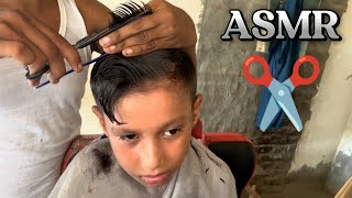 ASMR Baby Haircut✂️barbershop [upl. by Ocsirf]