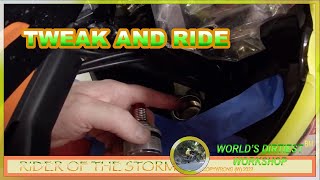 NC700X NC750X  Adjusting Front Fork Oil Level  Improving Performance  Part 4 of 4 [upl. by Ydoj323]