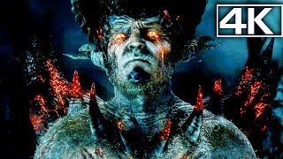 DANTES INFERNO  Lucifer Final Boss fight amp Ending 4K 60FPS [upl. by Kataway]