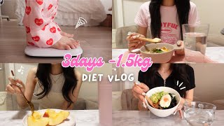 Diet  🔥3日間15kg🔥短期間ダイエット  How I lost 15kg in 3days [upl. by Noivad]