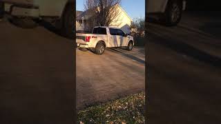 2015 F150 50L cold start With factory muffler and resonator swap Borla ProXS  Vibrant 18 inch [upl. by Herring329]