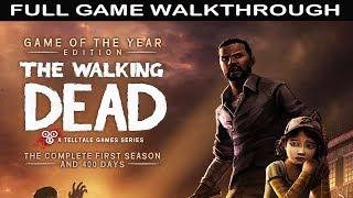 The Walking Dead Season 1 Full Game Walkthrough  No Commentary Telltale Games [upl. by Siurtemed]