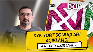 SON DAKİKA KYK YURT SONUÇLARI AÇIKLANDI KYK YURT SONUÇ ÖĞRENME VE KAYIT NASIL YAPILIR yedekler [upl. by Harbison643]